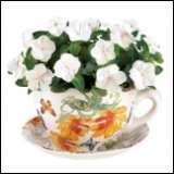 Butterfly teacup planter