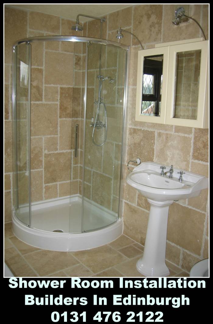 You Are One Call Away From The Bathroom of Your Dreams <br />
Tel: 0131 476 2122<br />
•	DESIGNER BATHROOMS<br />
•	LUXURY BATHROOMS<br />
•	DISCOUNT BATHROOMS<br />
•	CHEAP FITTED BATHROOMS<br />
•	FITTED BATHROOM FURNITURE<br />
•	ELECTRIC SHOWERS, THERMOSTATIC SHOWERS<br />
•	S Profile Photos of Bathroom Refurbishments - Builders In Edinburgh 12a Beaverhall Rd - Photo 7 of 10