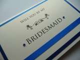 Will you be my Bridesmaid Card I Do designs Ltd 61 Nursery Road 