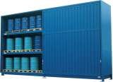 External drum storage containers Storage Design Limited Primrose Hill 