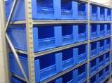 longspan shelving with open fronted euro containers Storage Design Limited Primrose Hill 