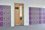 coloured doors to suit overall building design Storage Design Limited Primrose Hill 