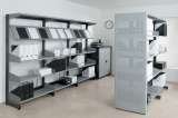 Cantilever library or office shelving Storage Design Limited Primrose Hill 