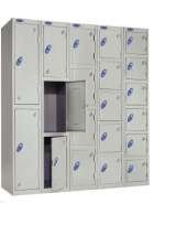 wet area lockers, aqua coat. Storage Design Limited Primrose Hill 
