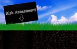 Risk assessment, business planning concept