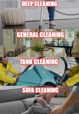 Looking for Home Cleaning Services. We are always take care all your cleaning requirements like a deep ,general, tank , sofa cleaning services.