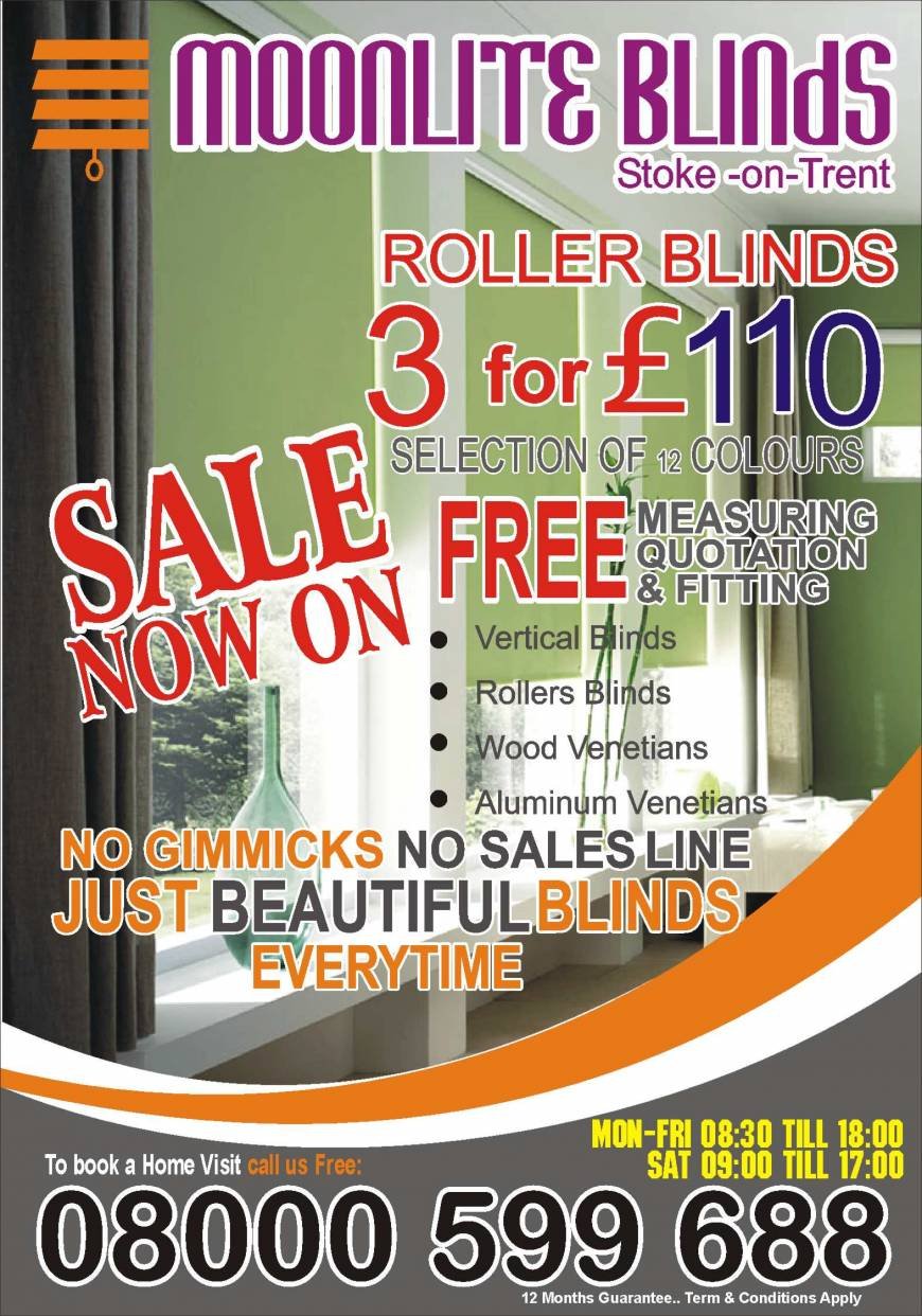  Pricelists of Moonlite Blinds Unit 1A Sylvan Works Normacot Road - Photo 1 of 2
