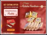 Celebrate Rakhi with Madhurima Sweets.