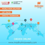 We deliver sweets and namkeen in India, USA, UK and many more..