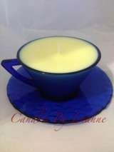 Daffodil vintage 1980s teacup candle Candles By Leanne Pendilly Avenue 