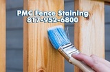 PMC Fence Staining, Euless