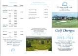 Pricelists of Peterstone Lakes Golf Club
