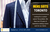 Mens Suits Toronto