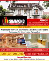 New Album of Simmons Construction Company | Home Remodeling