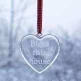 Christmas Decoration supplied and engraved by Frosted Lime