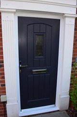 Rockdoor English Cottage Plain  very secure doors 12 Kildrummy Close 