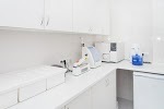 Dental sterilization department interior, Modern laboratory washing, cleaning and sterilizing machines