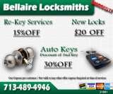 Pricelists of 24 Hour Locksmith Service in Bellaire