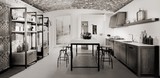sleek, modern luxury kitchen renovation 