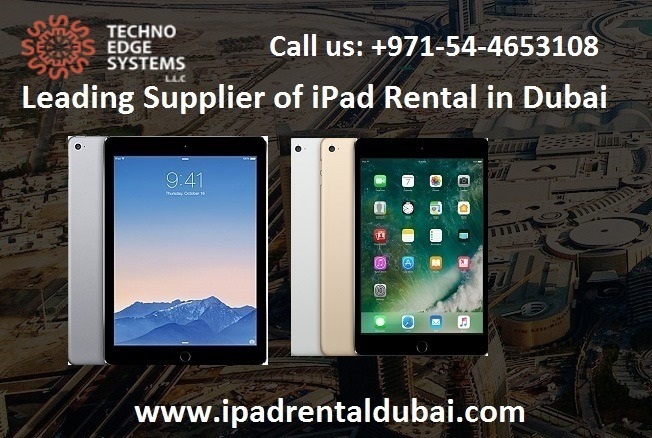 Rent a iPad in Dubai from Techno Edge Systems L.L.C ipad rental dubai of iPad Rental Dubai - Techno Edge Systems, LLC Talib, Moosa, MAHD & Khalid BLDG.  312/32 Street DM.18  SHOP 9. Bur Dubai, Dubai. - Photo 5 of 6