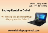 Laptop Rental Services in Dubai