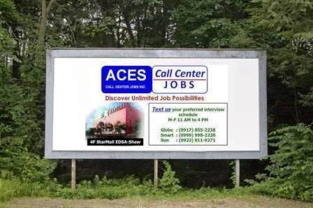  Profile Photos of ACES CALL CENTER JOBS INC. Unit 605 6th Flr BSA Twin Towers Tower A, Bank Drive, Ortigas (BSA is behind Megamall Bldg A -across National Bookstore exit, and beside St Francis Square) - Photo 2 of 4