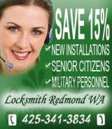 Pricelists of Locksmith Redmond WA
