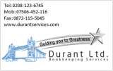 Pricelists of Durant Bookkeeping Services