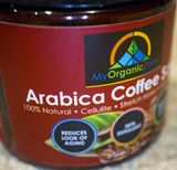 Arabica Coffee Scrub Face & Body Exfoliating Scrub of My Organic Zone - All Natural Skin Care and Beauty Products