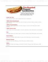 Menus & Prices, Red Brick Pizza, Palmdale