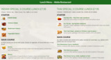 Pricelists of Abida Restaurant