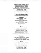 Pricelists of Angelo's of Mulberry Street