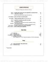 Pricelists of HanGawi Restaurant