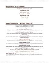 Pricelists of Los Molcajetes Restaurant & Cantina