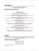 Pricelists of Los Molcajetes Restaurant & Cantina