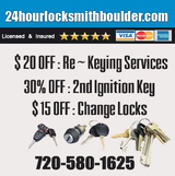 24 Hour Locksmith Boulder CO, Boulder