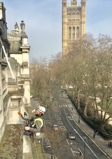 Rope Access Window Cleaning - Westminster London
