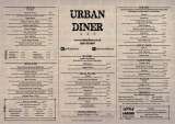 Pricelists of Urban Diner