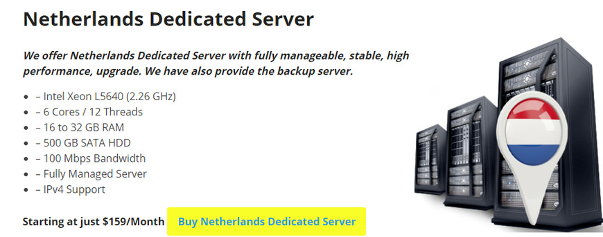  Pricelists of Netherlands VPS Server Netherlnads - Photo 1 of 3