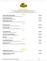 Pricelists of Pyramid Alehouse, Brewery & Restaurant