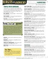 Pricelists of Triple Rock Brewery & Alehouse