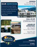  Shuswap lake Houseboats | Twin Anchors Houseboat Vacations 101 Martin St RR1 