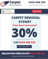 Pricelists of Carpet Removal Sydney