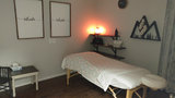 treatment room Breathe Massage & Wellness C2 4915 50 Ave 