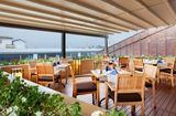 The Terrace Restaurant in our Istanbul Hotel DoubleTree by Hilton Hotel Istanbul - Old Town Beyazıt Mh., Ordu Cad. No:31 