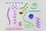 Profile Photos of Embroidery Stitches