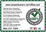 Carpet cleaning in Carrollton, Carrollton
