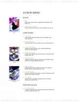 Pricelists of Le Colonial Restaurant & Lounge