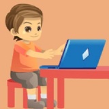 Profile Photos of Kids Typing