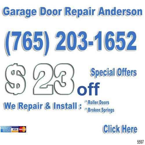  Pricelists of Garage Door Repair Anderson 2109 S Scatterfield Rd - Photo 1 of 1